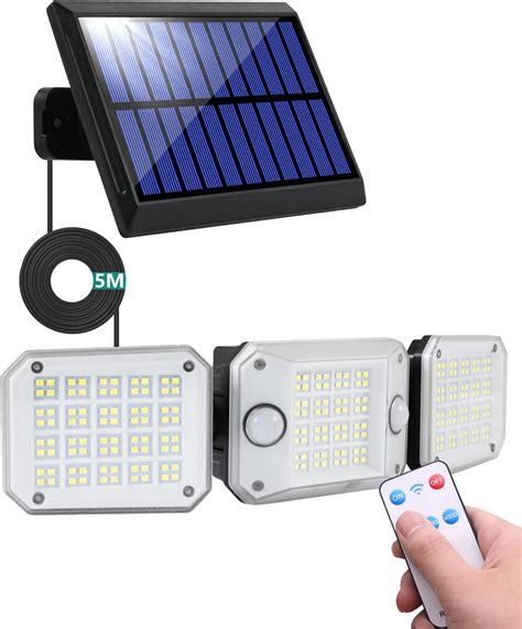 éclairage extérieur solaire avec télécommande|Amazon.fr : Eclairage Solaire Avec Telecommande.